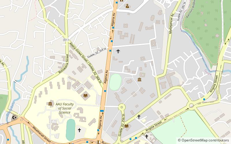 goethe institut addis abeba location map