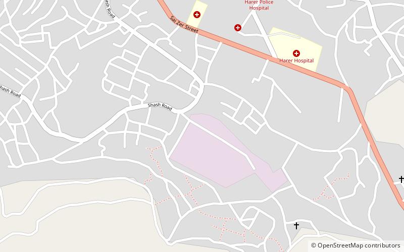 Harar Brewery location map