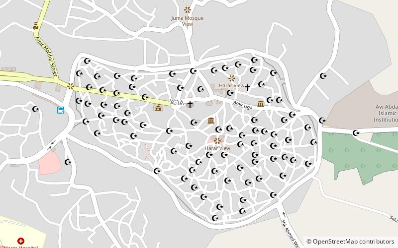 sherif harari city museum location map