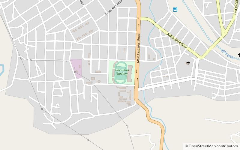 dire dawa stadium location map