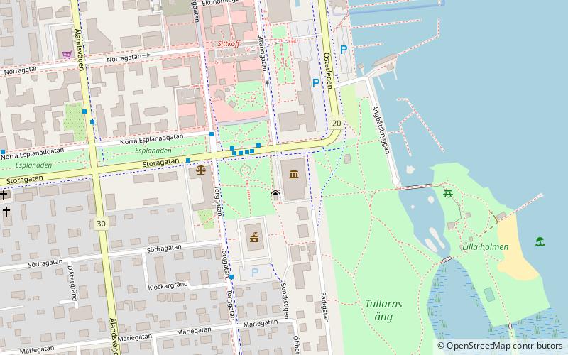 Åland Museum location map