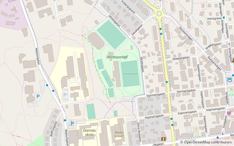 Wiklöf Holding Arena location map