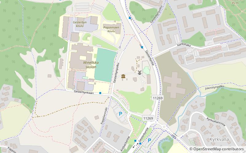 gesterbyn museoalue kirkkonummi location map