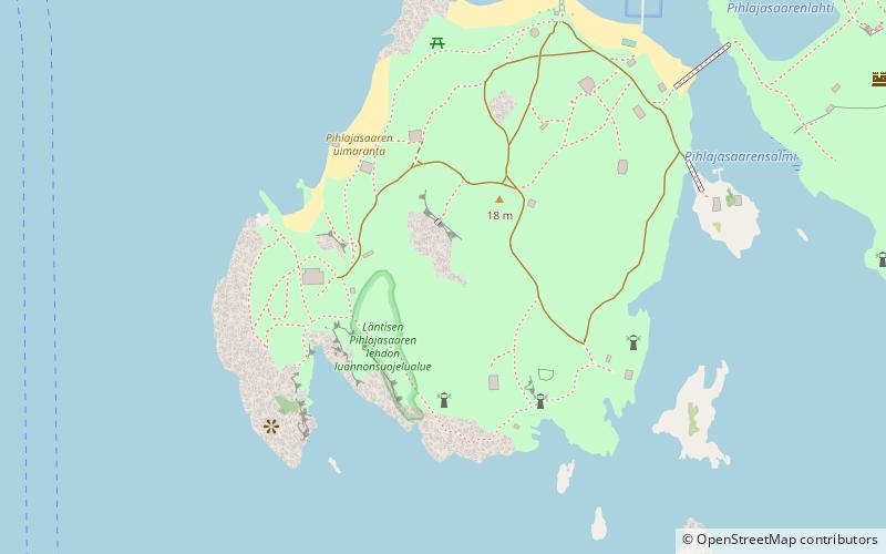 Pihlajasaaret location map