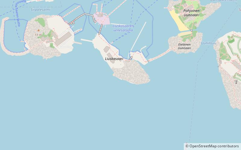 Liuskasaari location map