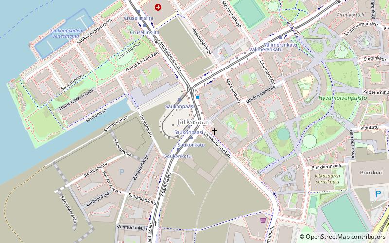 Jätkäsaari location map