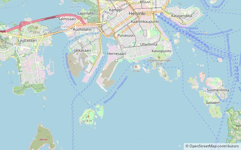 hernesaari helsinki location map