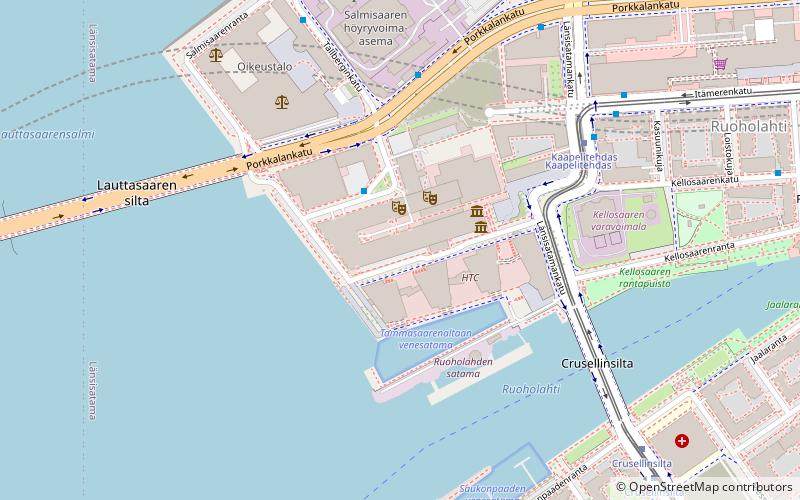 Kaapelitehdas location map