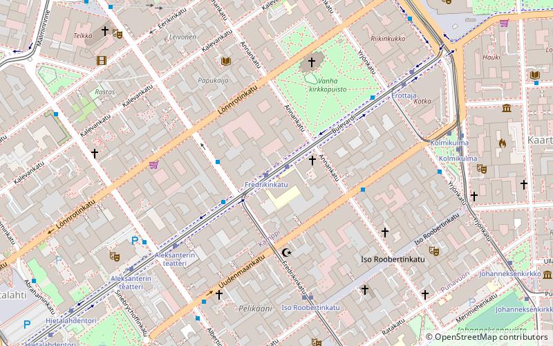 Bulevardi location map