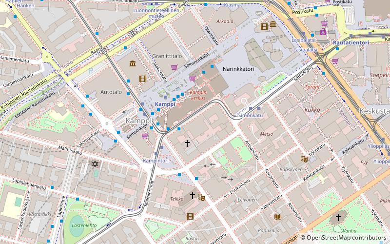 Tavastia-klubi location map