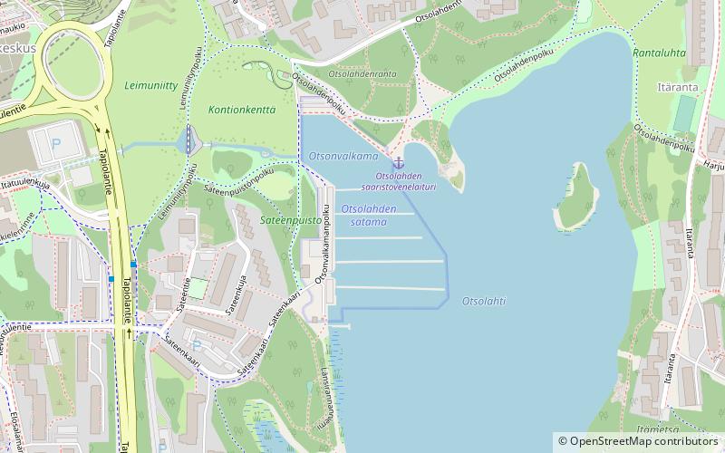 Otsolahden satama location map
