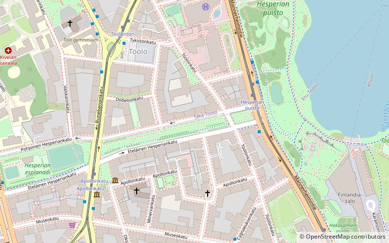 Kirpilä Art Collection location map