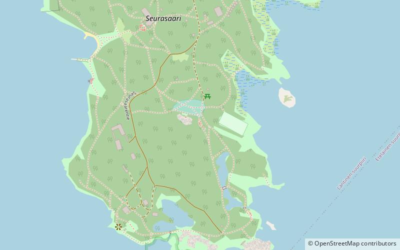 Seurasaari Open Air Museum location map