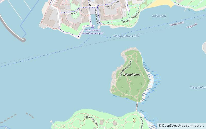 tullisaari helsinki location map