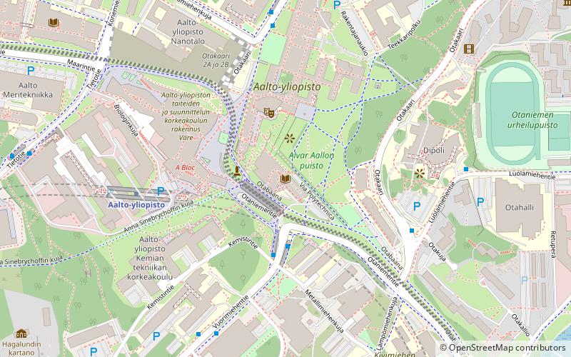 Aalto-Universität location map