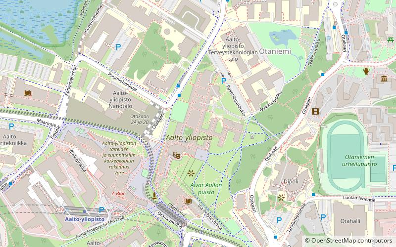 Aalto University Undergraduate Center location map