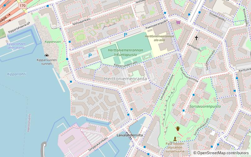 herttoniemenranta helsinki location map