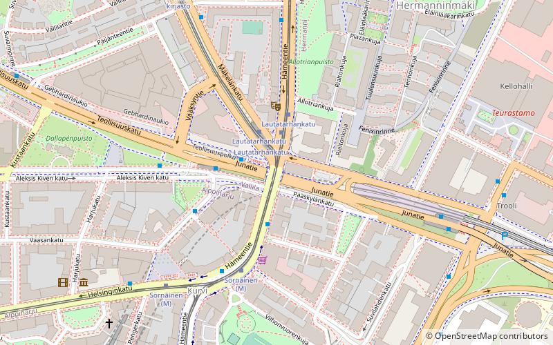 Hämeentie location map