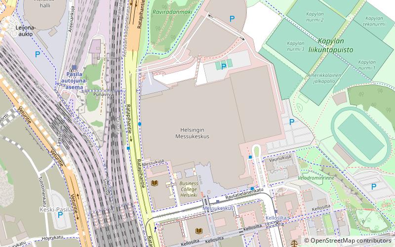 Centro de Convenciones y Exposiciones de Helsinki location map