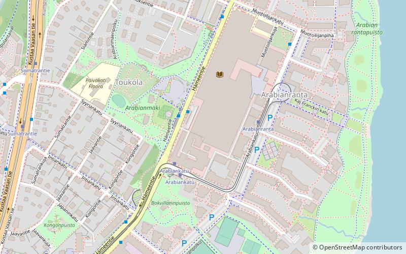 Biblioteca de la Universidad de Aalto location map