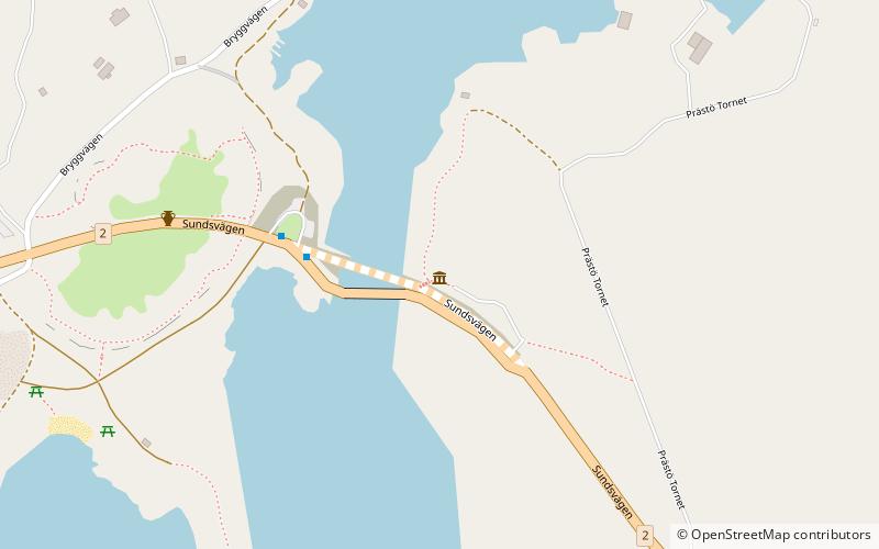 Bomarsund Bridge location map