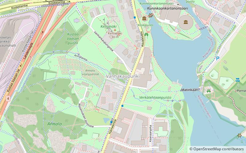 Vanhakaupunki location map