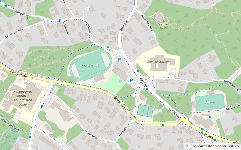 Kauniaisten Keskuskenttä location map