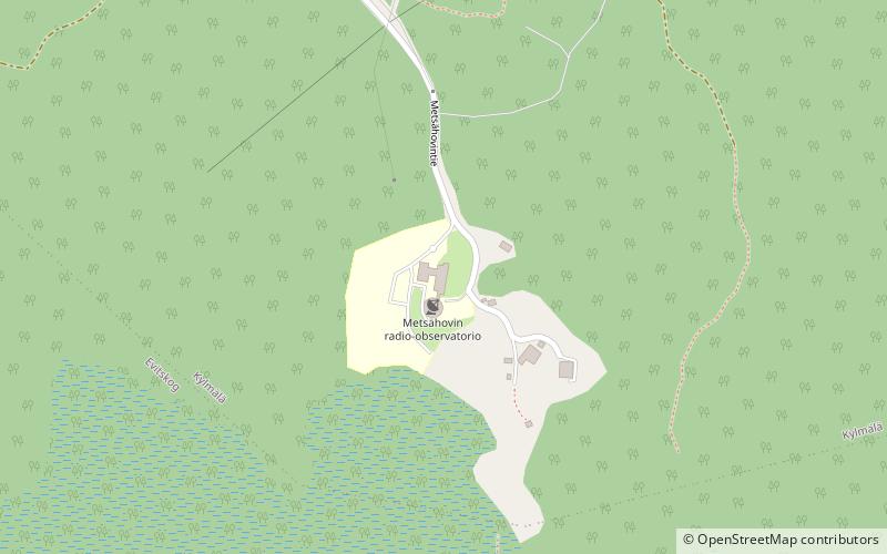 Metsähovi Radio Observatory location map