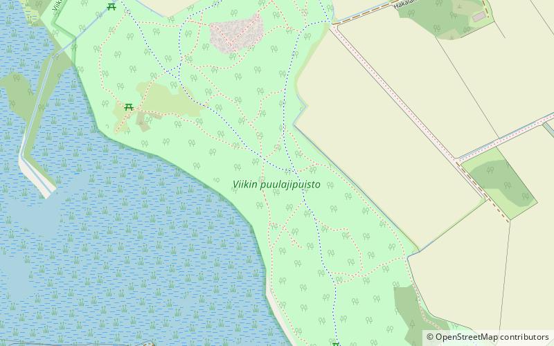 viikin puulajipuisto helsinki location map