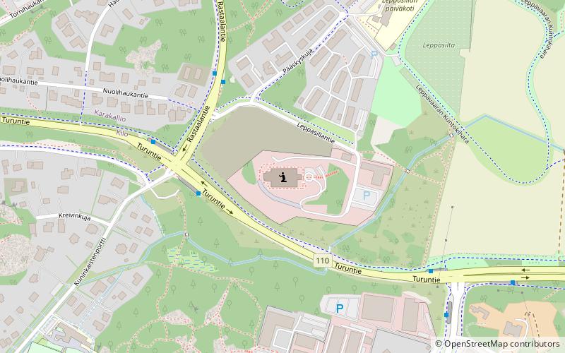 Templo de Helsinki location map