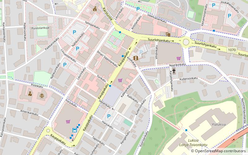 Kauppakeskus Lohjantähti location map
