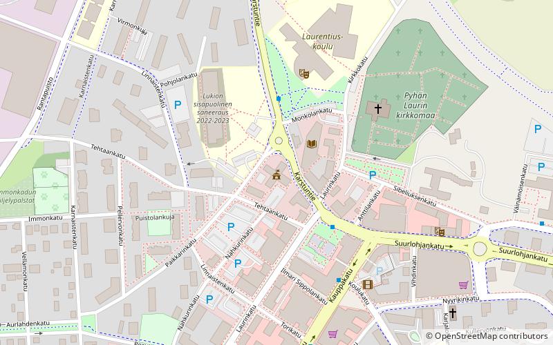 kaupungintalo monkola lohja location map