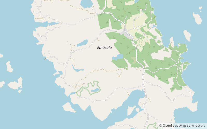 Emäsalo location map