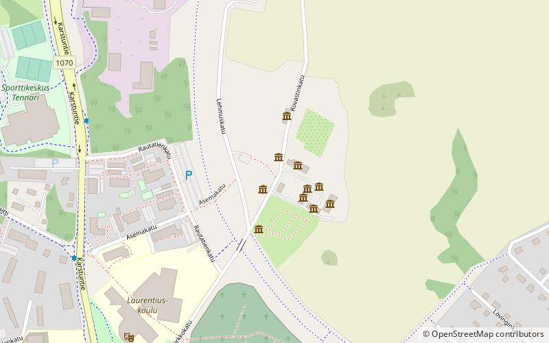 lohja museum location map