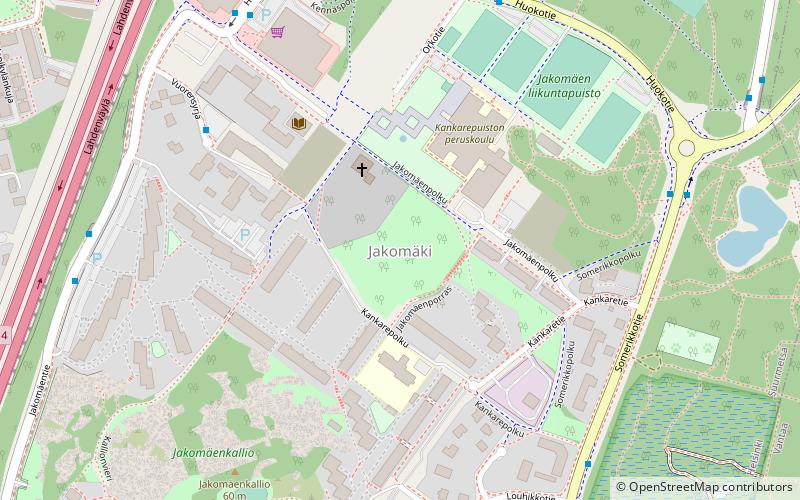jakomaki helsinki location map