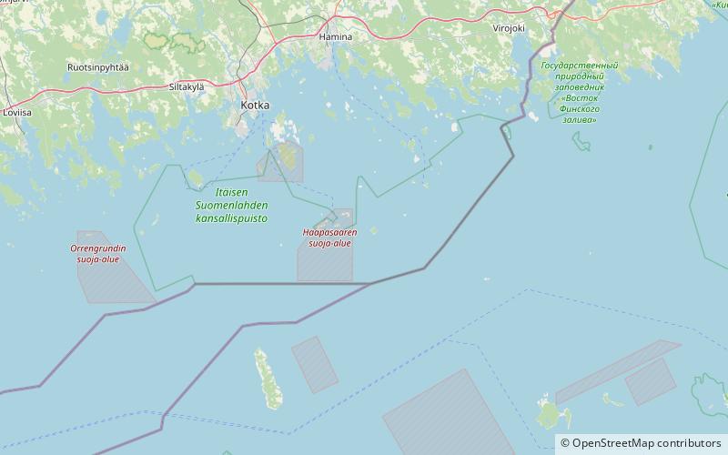 Parc national du Golfe de Finlande oriental location map