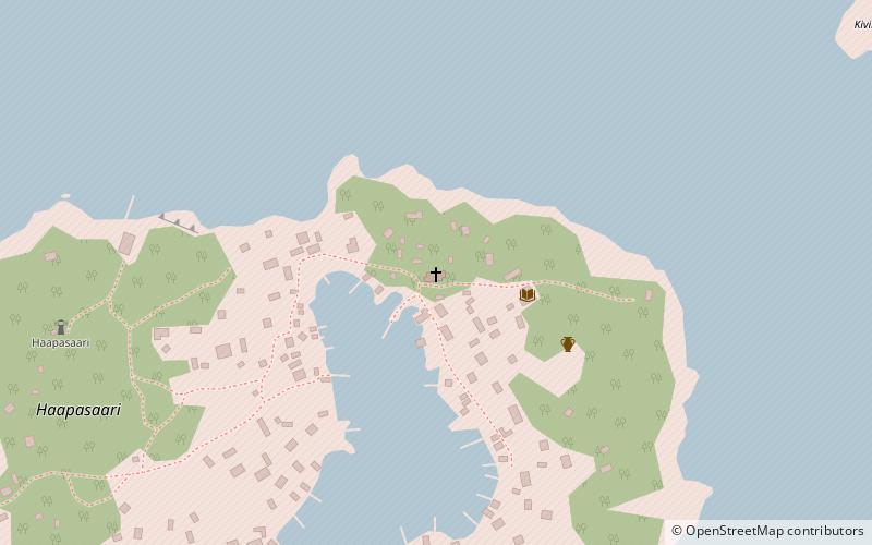 Haapasaaren kirkko location map