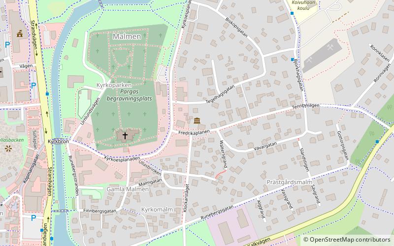 Fredrikastugan location map
