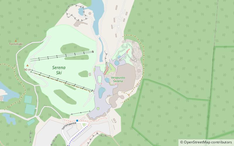 Serena Water Amusement Park location map