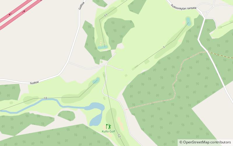Kullo Golf location map