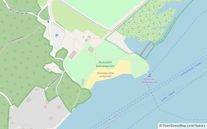 Ruissalon kansanpuisto location map