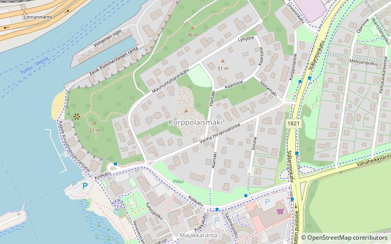 Korppolaismäki location map
