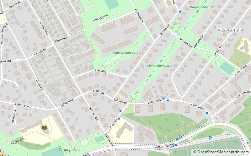 Vasaramäki location map
