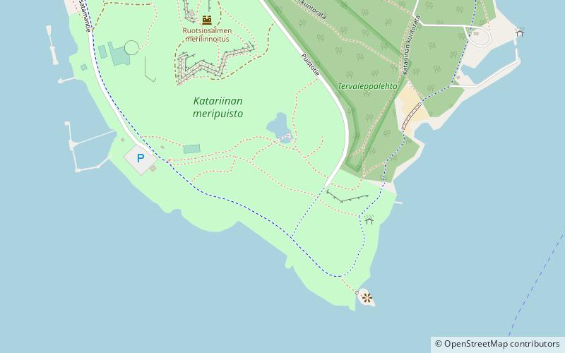 Parc maritime de Katariina location map