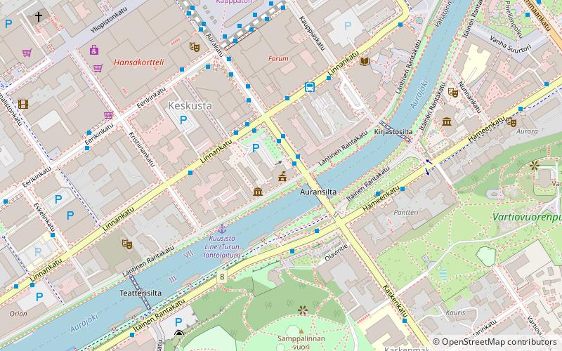 Hôtel de ville de Turku location map