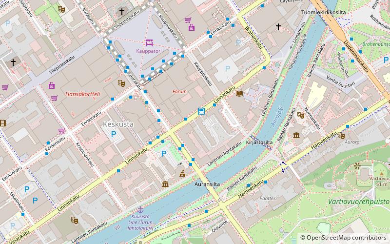 Turku Market Hall location map