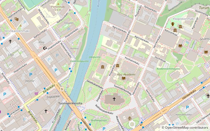 Sibeliusmuseo location map