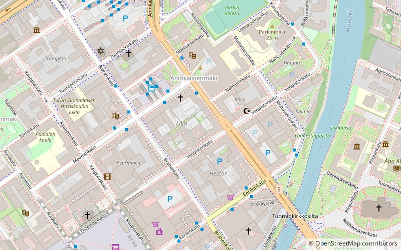 VI District location map