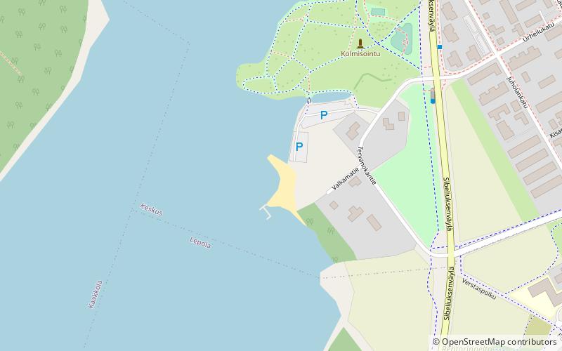 tervanokan uimaranta jarvenpaa location map