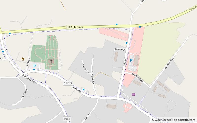 Taivassalo location map